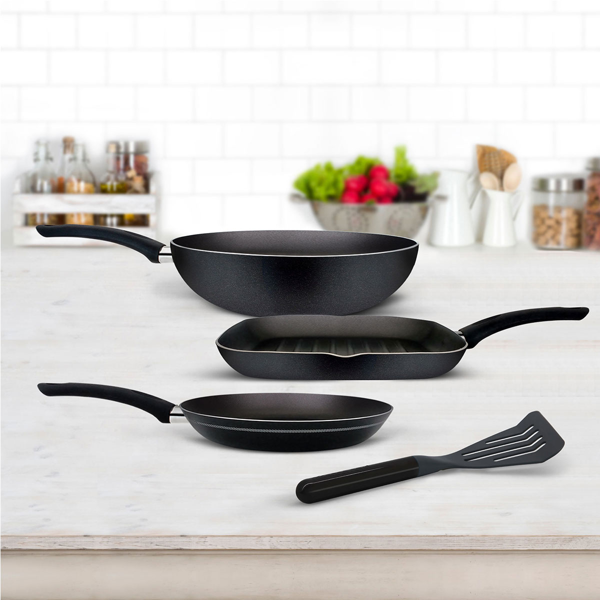 4-Pc-Rossetti-Milano-Cookware-sets-Dubai-UAE Rossetti Made in Italy Best Cookware sets Dubai UAE