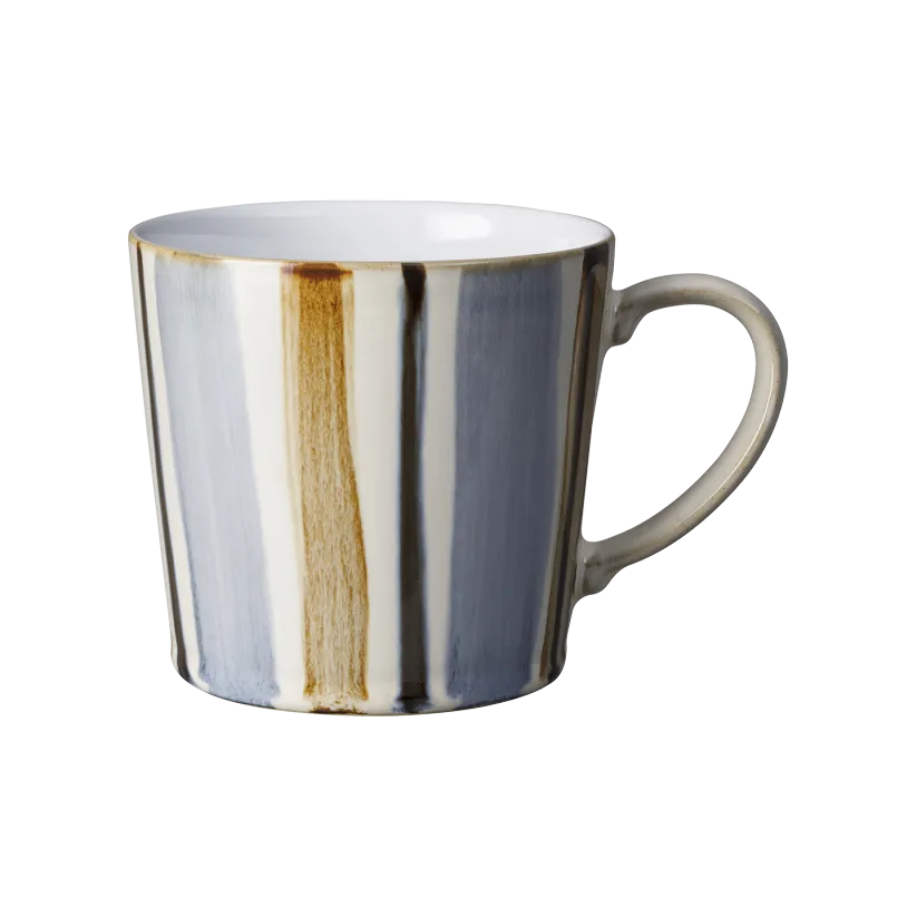 061010741 Brown Stripe Painted Large Mug - Image 1