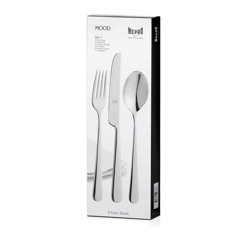 107144103 Mepra Mood Table Cutlery Set (3 Piece) - Image 1