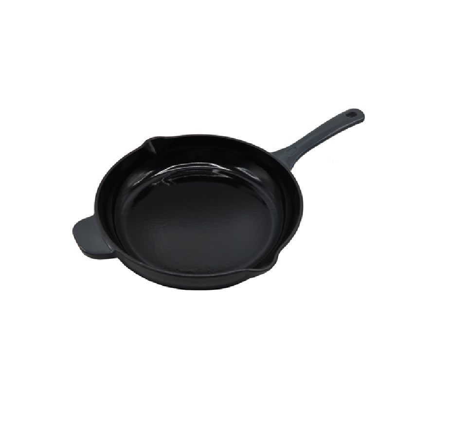 1111 Rossetti Gusto Highgrove Grey Cast Iron Frying Pan 26cm - Image 1