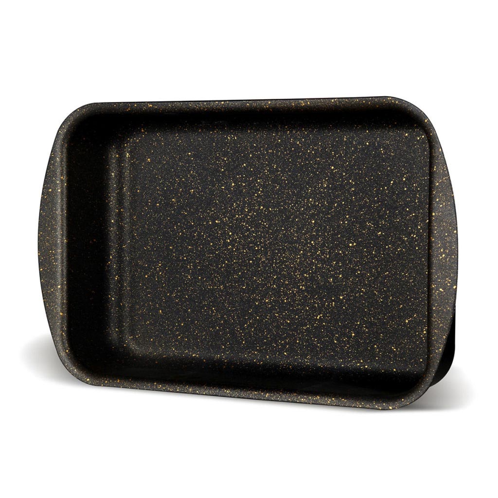 1559 Rossetti Black & Gold Lasagna & Roasting Baking Pan (25x18cm) - Image 1