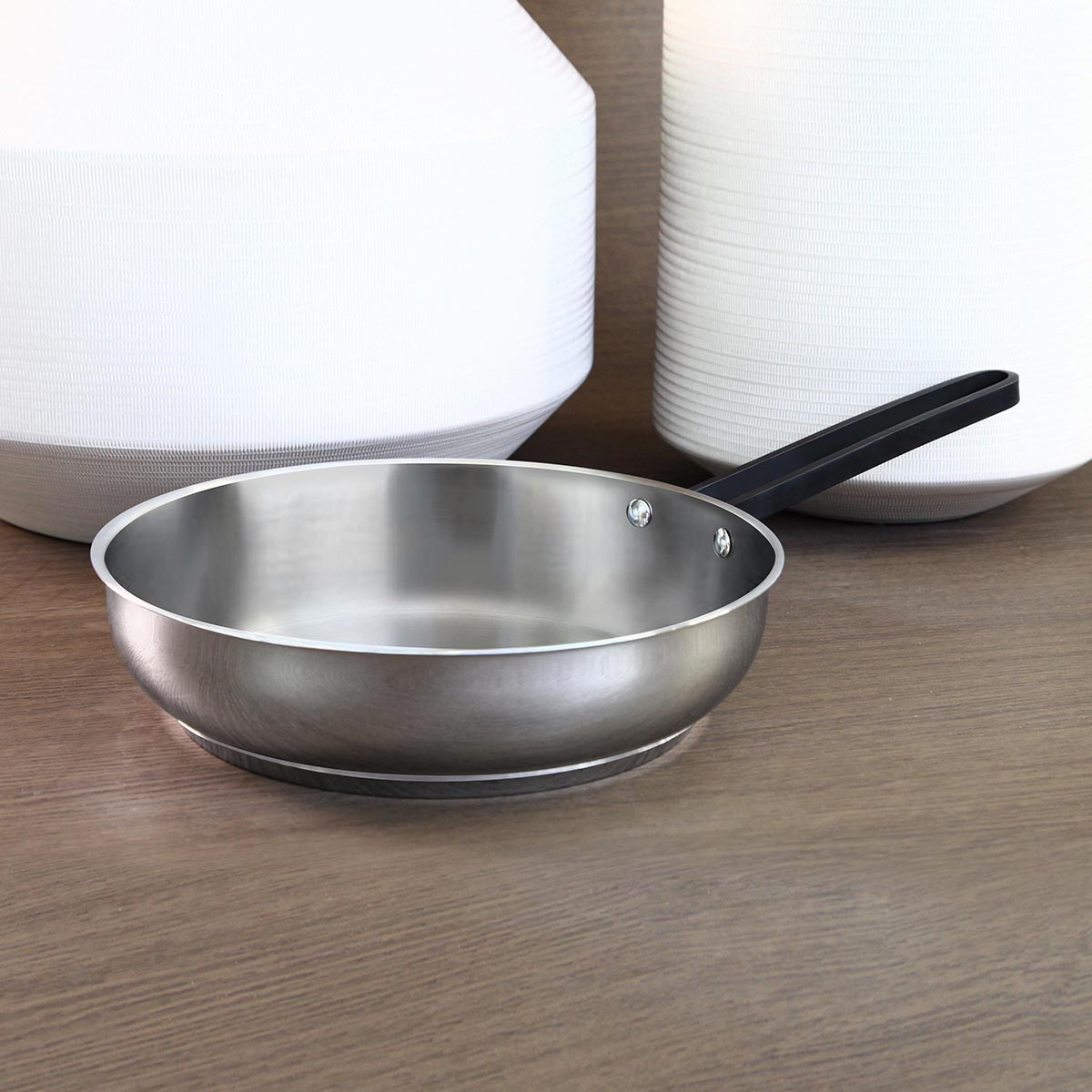 1817 Rossetti Agostini Bronze Stainless Steel Frying Pan 24cm - Image 1