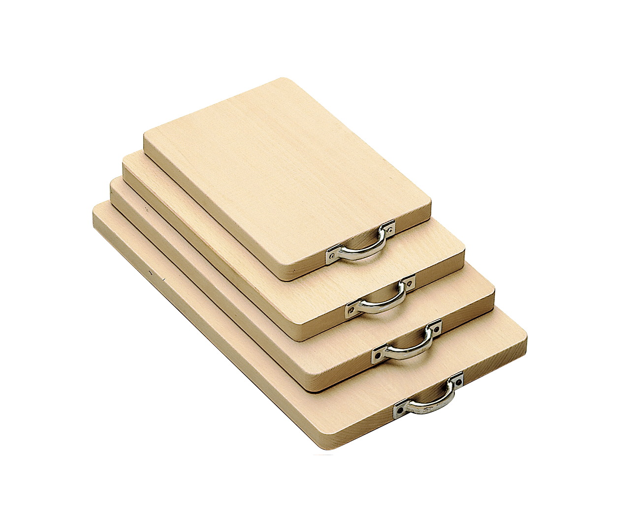 2024_30 Rossetti Beechwood Cutting Board with Metal Handle(30x20cm) - Image 1
