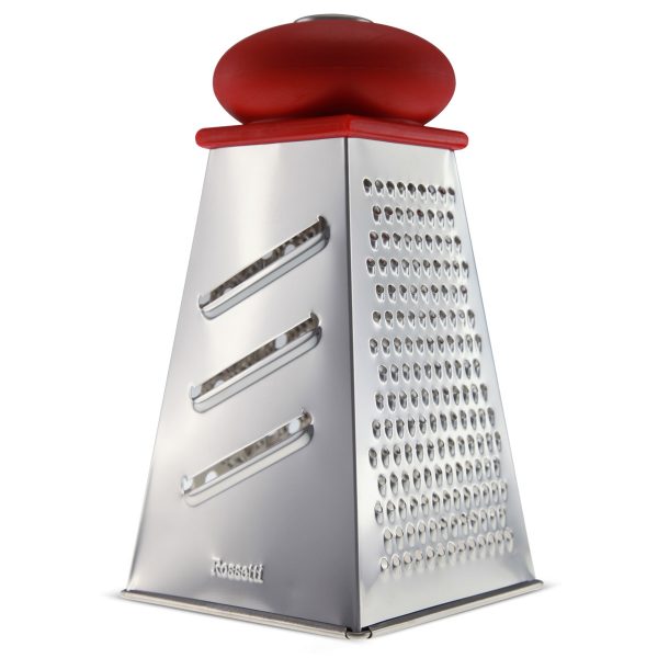 2061-600x600 Rossetti Red Large Conical 4 Side Grater - Image 1