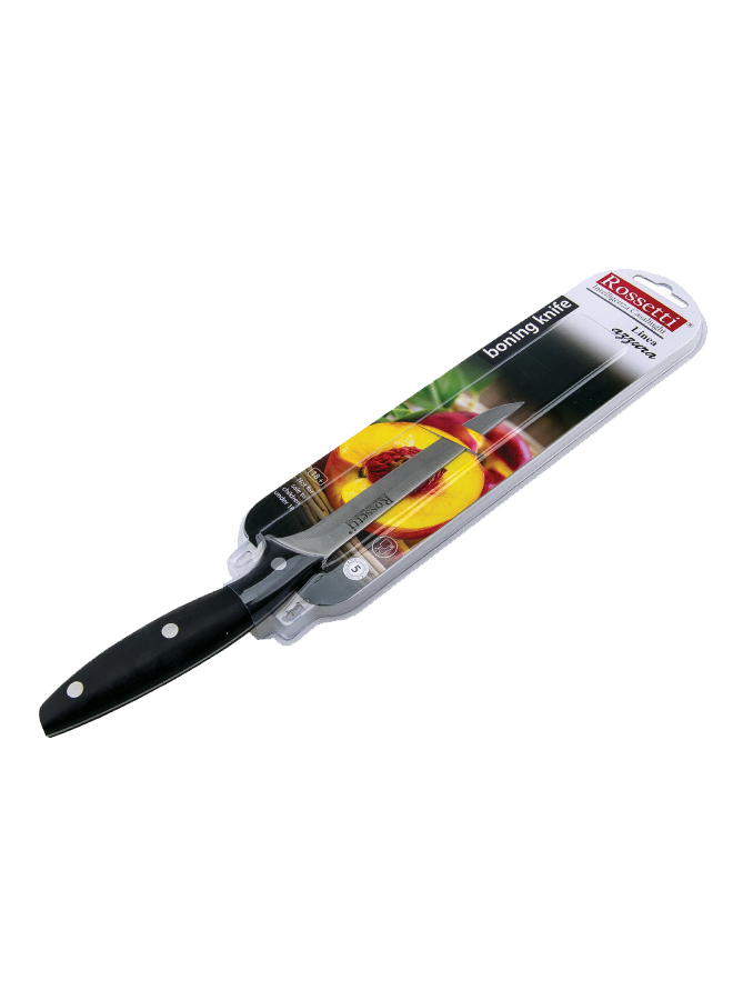 # 2192 - AZZURA - 15cm (6_) Boning Knife - Black Rossetti Azzura Black Boning Knife (15cm) - Image 1