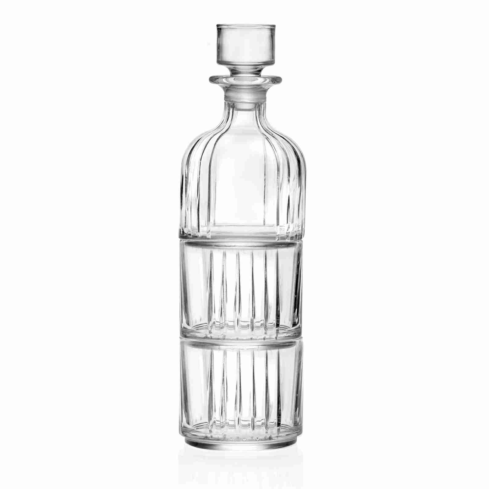 2553502040 RCR Combo Glass Decanter & Glasses (Set of 3 Glassware Set) - Image 1