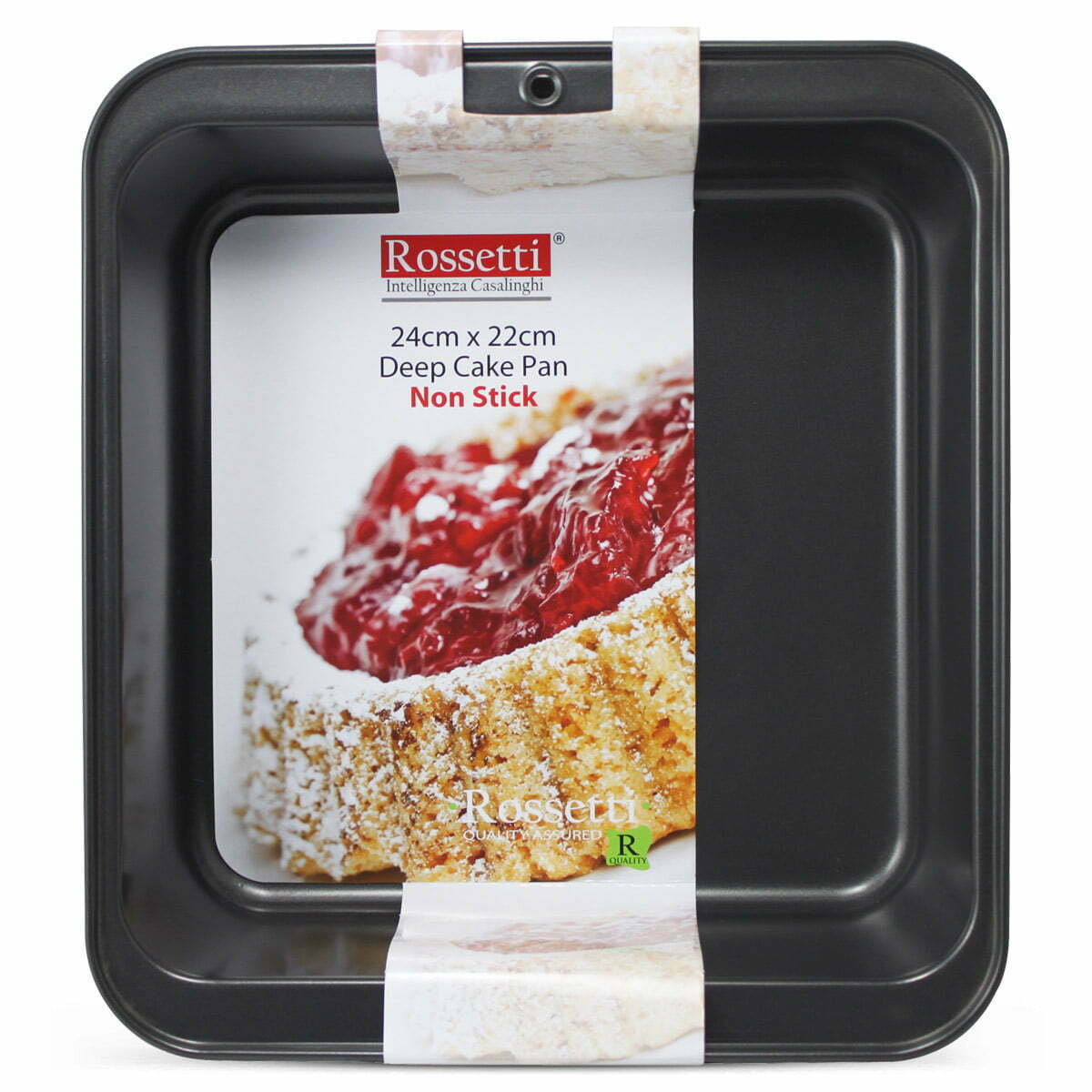 3148 Rossetti Non-Stick Deep Square Cake Pan (24x22cm) - Image 1