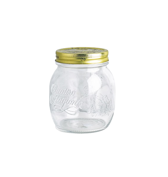 349760MDE121990 Quattro Stagioni Glass Mason Jar 70ml - Image 1