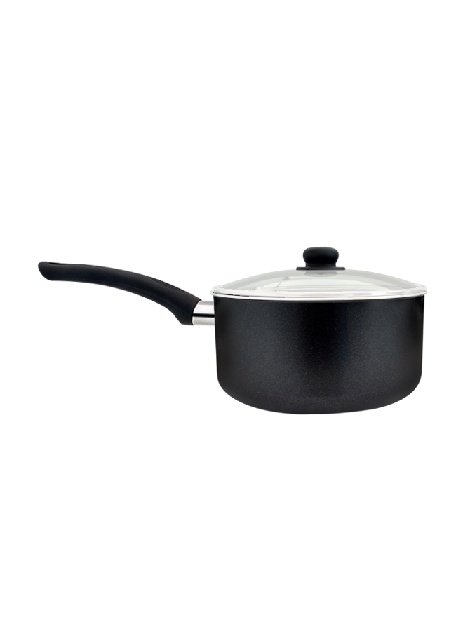 4 - Saucepan 18cm - Art Code 1225 Rossetti Milano Saucepan with Glass Lid (18cm) - Image 1