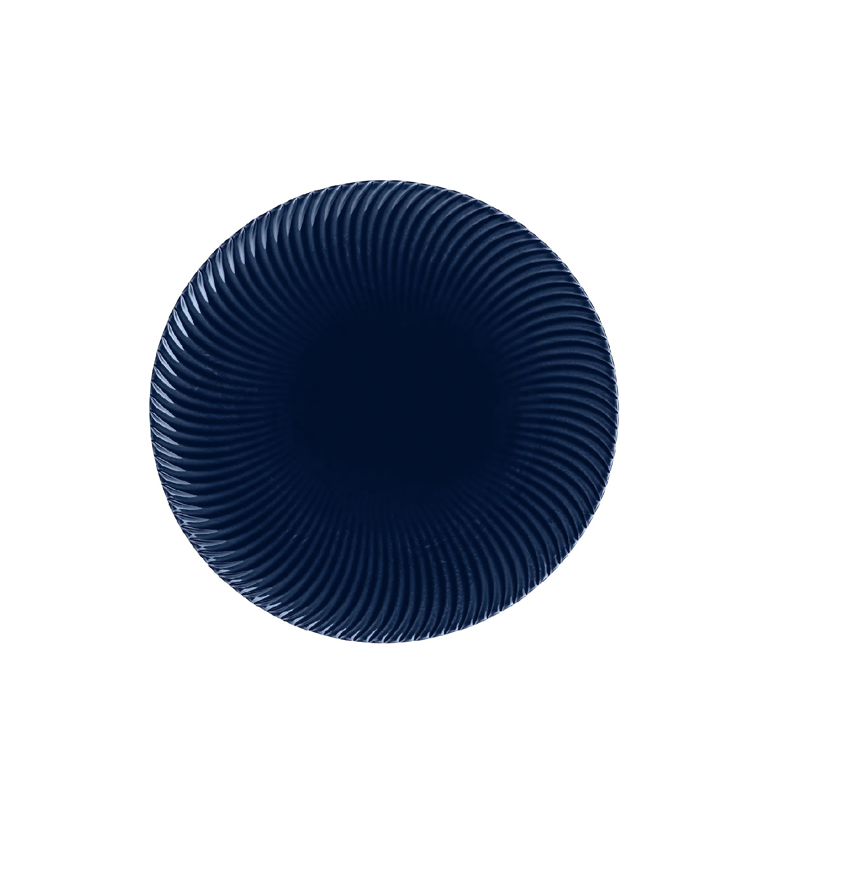460010005 Denby Porcelain Arc Blue Dinner Plate (27.5x27.5x3.5cm) - Image 1