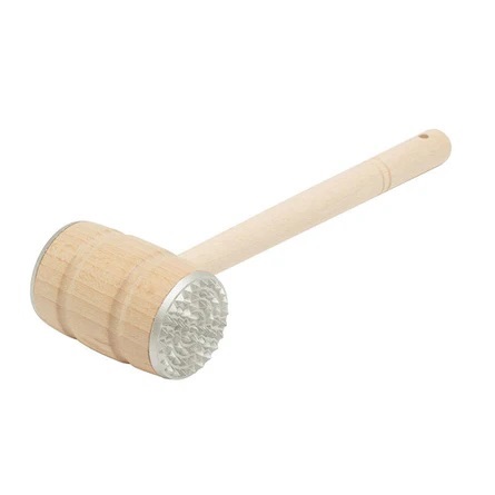 50 Rossetti Natural Wood Meat Tenderizer - Image 1