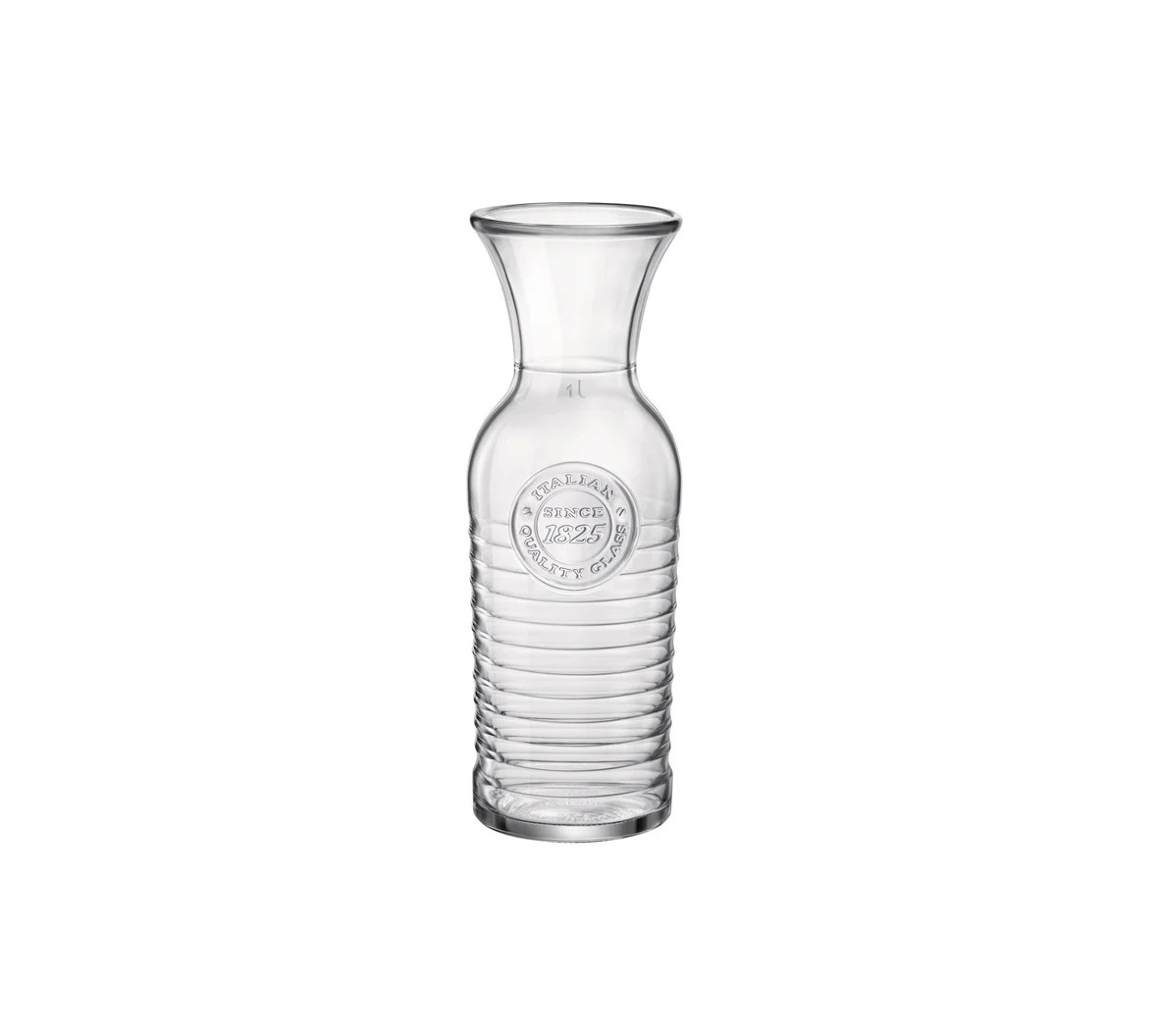 540627MTV121990 Officina 1825 Glass Carafe Pitcher (9.5x27.3cm) 1L - Image 1