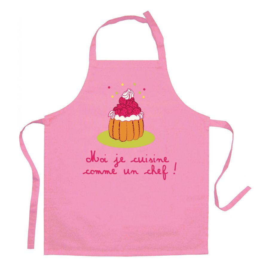 6225130000 Kids Kitchen Apron Cupcake (52x63cm) - Image 1