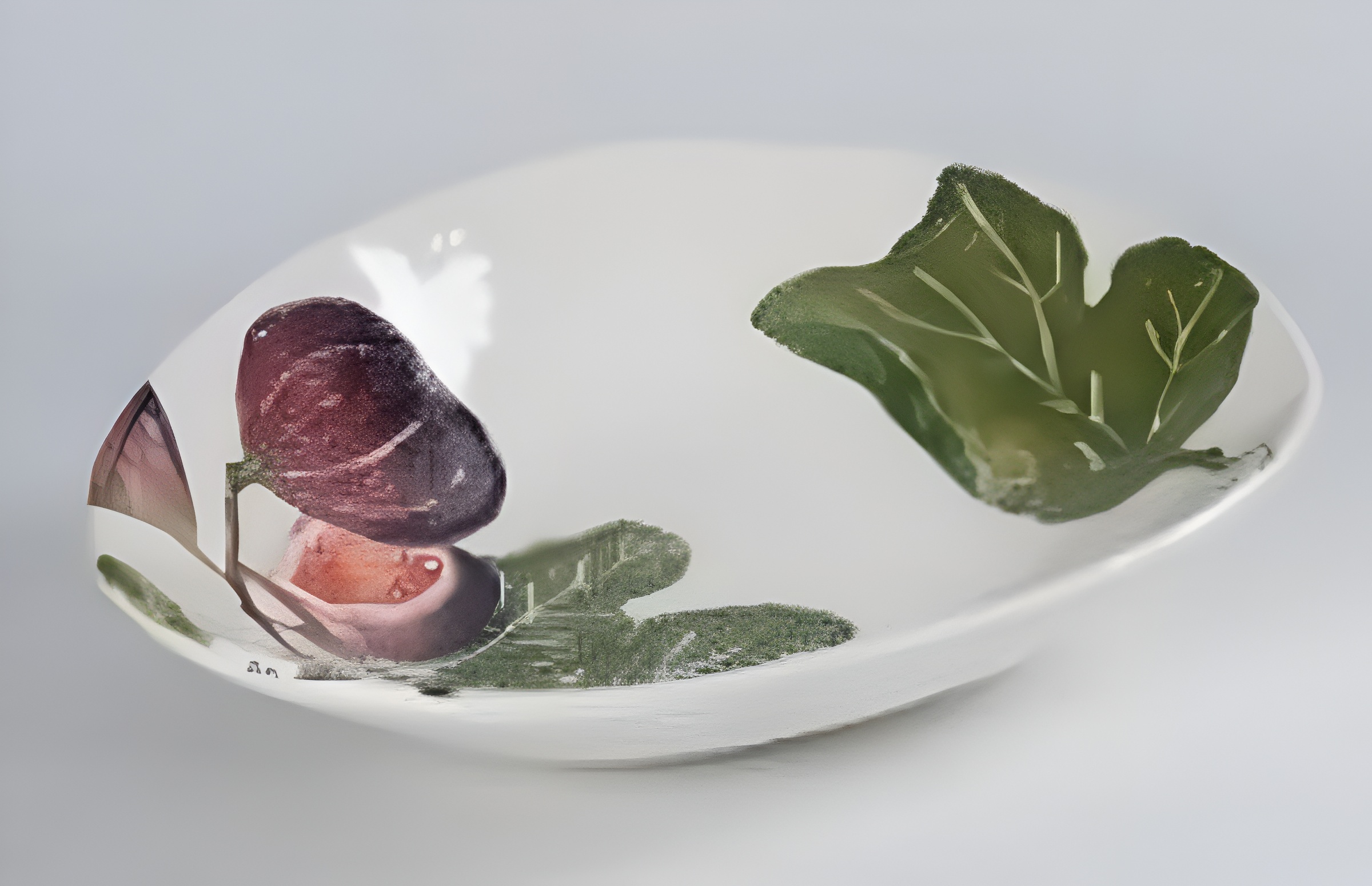 6948 (2) Rossetti Fig Oval Serving Bowl (32.5x17cm) - Image 1
