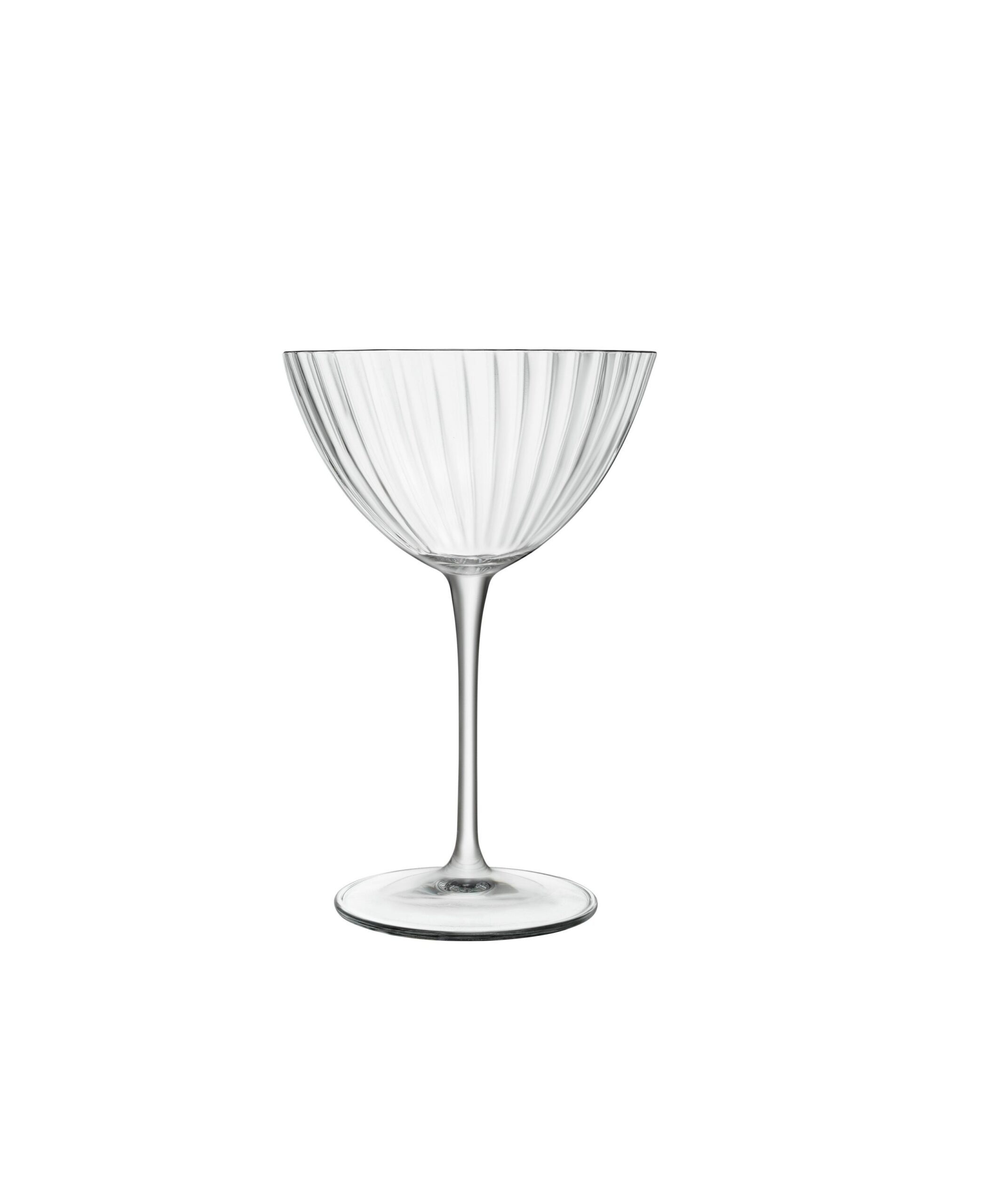 A13168BYL02AA01 Luigi Speakeasies Swing Martini Glass (9.9x19cm) 220ml - Image 1