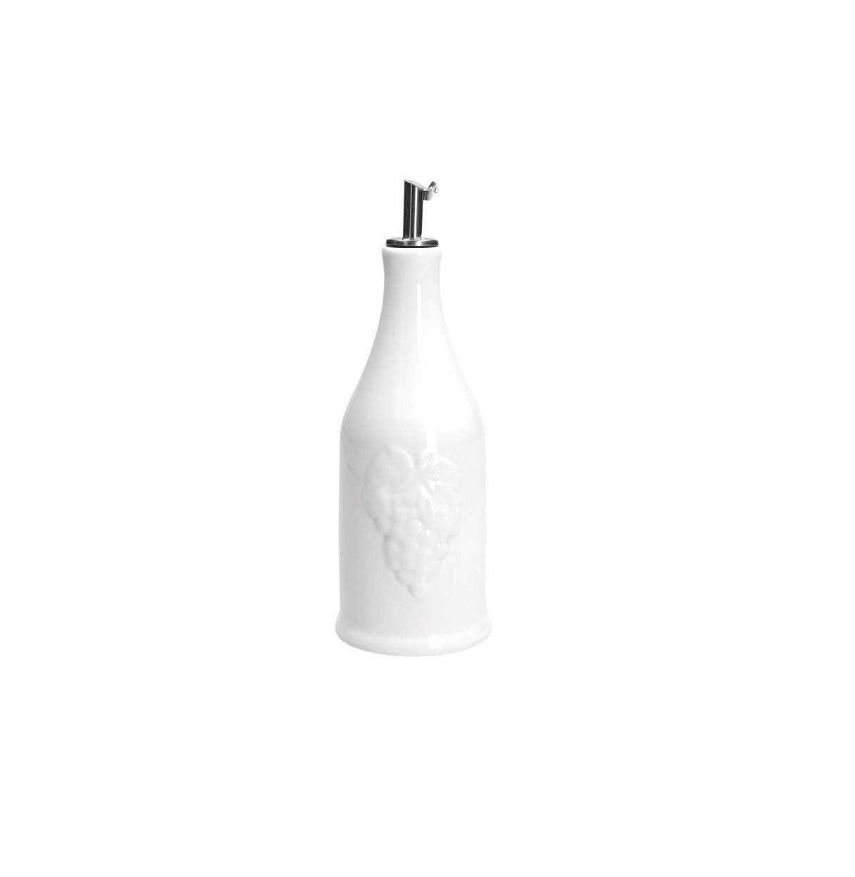 P001100253 Menage Ceramic Oil & Vinegar Dispenser with Grape Design 300ml - Image 1