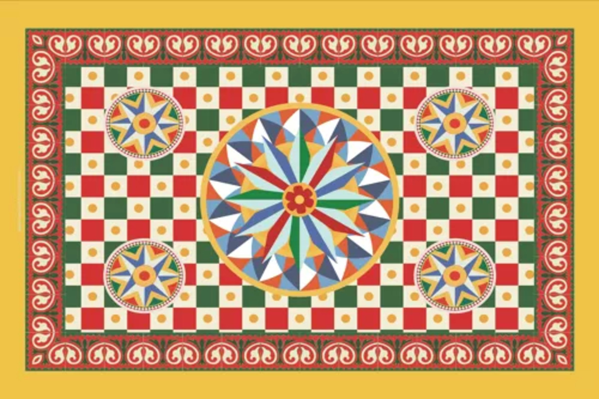 SESSICTOVMES Messina Sicilia Placemat - Image 1