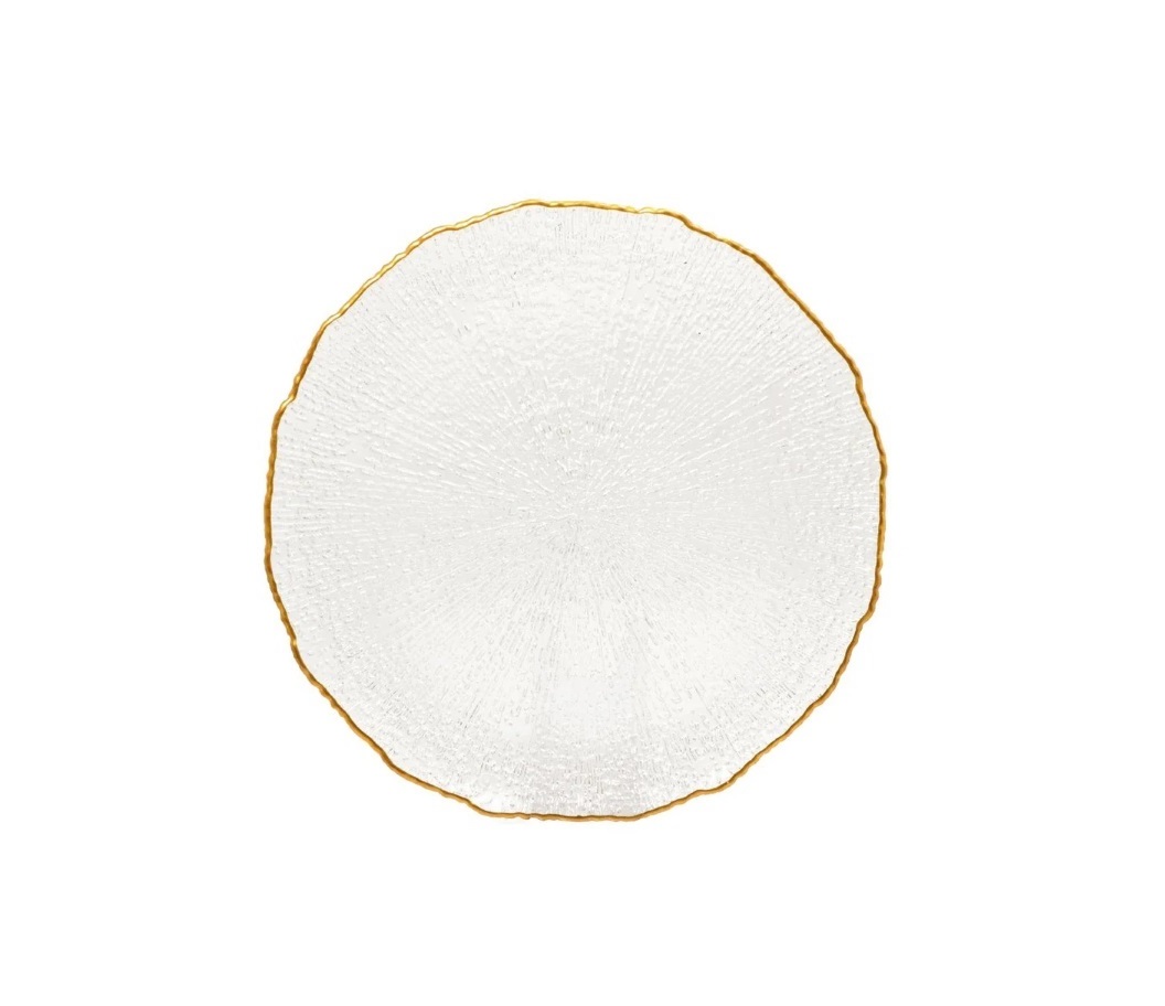 U10104630A00 Maesta Glass Cake Plate (33cm) - Image 1