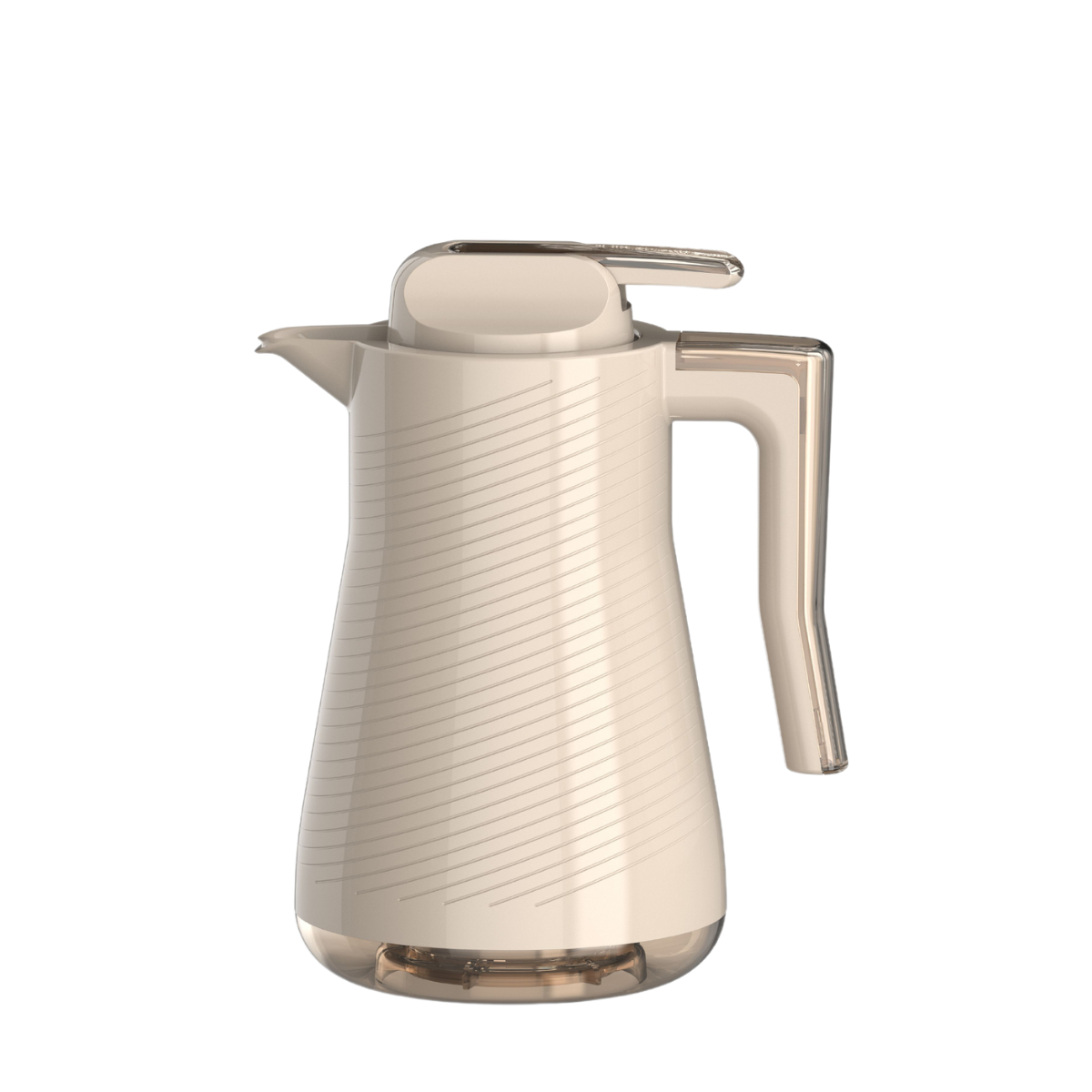 VF-009 Via Veneto Safari Grain Brown Thermos Vacuum Flask 700ml - Image 1
